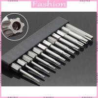 ราคา Nav 12 ชิ้น Hex Shank T5-T40 Torx หัวสกรู Driver Bits ชุดไขควงไฟฟ้าเครื่องมือ (28426180578)
