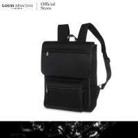 ราคา Louis Montini (ONYX) กระเป๋าเป้สะพายหลัง ผ้าไนล่อนผสมหนังวัวแท้ ONX06 (22275497293)