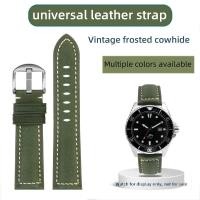 ราคา สําหรับ Panerai สาย Crazy Horse หนังสายนาฬิกา DIESEL breitling สร้อยข้อมือผู้ชายต้องการหัวเข็มขัด 20 มม.22 มม.24 มม.26 มม.สายนาฬิกา (43567779260)