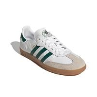 ราคา adidas originals Samba รองเท้าผ้าใบหุ้มข้อต่ำผู้ชายสีขาวสีเขียว แฟชั่น (24555435358)