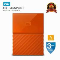 ราคา WD 4TB external hdd สีส้ม my passport (21776515007)