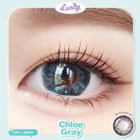ราคา Candylens คอนแทคเลนส์ รุ่น Chloe สีเทา พร้อมส่งแบบปกติ และค่าสายตาสั้น 0.00- 7.00 (22480096445)