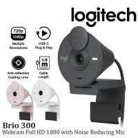 ราคา Logitech Brio 300 Full HD webcam กล้องเว็บแคม ความละเอียดสูง พร้อมไมโครโฟนลดเสียงรบกวน รองรับ USB-C (19582040612)