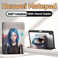 ราคา เคส Huawei MatePad SE11/SE 10.4 เคส หัวเว่ย matepad 11 Pad10.4 Case Huawei Matepad pro11 เคส Huawei Matepad 11.5 /11.5”S matepad pro10 8 Anime Girl เคส​หัวเหว่ย​ฝาพับ​ อะคริลิคแข็ง (25836156520)
