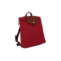 ราคา [กระเป๋ามือสอง] ♥️ LONGCHAMP PARIS ♥️ ของแท้! 10นิ้ว สีแดง กระเป๋าสภาพดี เป้ กระเป๋าเป้ ลองชอม (23719779013)