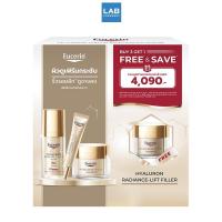 ราคา [ SET Buy 3 Get 1 ] Eucerin Hyaluron Radiance-Lift 3D Serum+Day Cream 50 ml. + Eye Cream 15 ml. Free Night 50 ml. (42256357356)