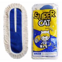 ราคา GlobalHouse SUPERCAT อะไหล่ผ้าม็อบดันฝุ่น 18 นิ้ว ขนาด 16.5x46x2 ซม. สีขาว สินค้าของแท้คุณภาพดี (24200819443)