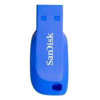 ราคา แฟลชไดร์ฟ Sandisk Cruzer Blade 16GB - Electric Blue (CZ50C-016GB35B) (695056259)
