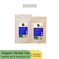 ราคา ชาสมุนไพร ดอกอัญชัน ตะไคร้ ออร์แกนิค (Organic Butterfly Pea & Lemongrass Tea) (28805070183)