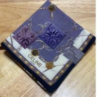 ราคา ผ้าเช็ดหน้า ผืนใหญ่22นิ้วค่ะ ผ้าพันคอ ผูกผม ผูกกระเป๋า celine แบรนด์เนม เซลีน ซีลีน ของแท้ ใหม่ ป้ายติด (43162279129)