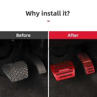 ราคา ภาพใหญ่: Car Pedal Cover สำหรับ Chery Omoda C5 FX EV 2022 2023 เท้าคันเร่ง (26115662746)