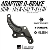 ราคา อแดบเตอร์แปลงวีเบรคเป็นดิสเบรค เฟรมจักรยาน TREK GARY FISHER KLEIN : REAR DISC BRAKE ADAPTOR FOR TREK GARY FISHER KLEI... (43407846687)