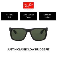 ราคา Ray-Ban Justin - RB4165F 601/71 size 55 -sunglasses แว่นกันแดด (907987425)