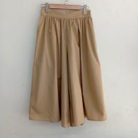 ราคา Earth music & Ecology กางเกงกระโปรงคูลอต Culottes สีเบจ ทรงกว้าง ญี่ปุ่น มือสอง เอว 26-30 นิ้ว (42714363097)