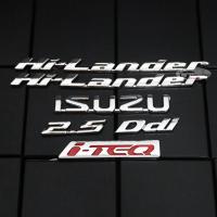ราคา ISUZU D-MAX ปี 2007 โลโก้ ชุด 6 ชิ้น ติดข้าง+ท้ายกระบะ ISUZU HI-LANDER 2.5 Ddi i-TEQ สำหรับ ติดฝาท้าย อีซูซุ ดีแม็ก (21919496033)
