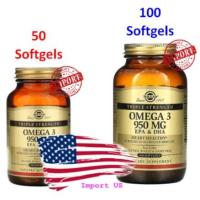 ราคา Solgar, Omega-3, EPA & DHA, Triple Strength, 950 mg, โอเมก้า3 (9367574620)