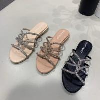 ราคา รองเท้า holster 100% ของแท้จากช็อป พื้นหนังนิ่ม สายกากเพชร ใส่แล้วเท้าเรียว มีกล่องรองเท้า (22862089386)