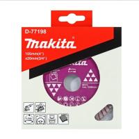ราคา MAKITA ใบตัดเพชรแบบบาง ขนาด 4 นิ้ว (105มม.) รุ่น D-77198 สำหรับตัดกระเบื้อง (มากีต้า) (29619194349)