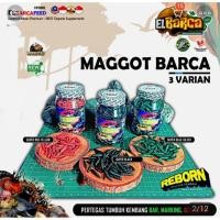 ราคา MAGGOT BARCA SUPER RED YELLOW, BLUE,BLACK Maggot Kering makanan ikan channa predator สัตว์เลื้อยคลาน (43406328807)