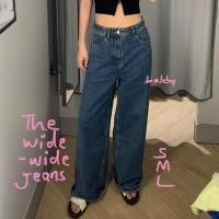 ราคา bobbygoodhouse | pre order THE WIDE-WIDE JEANS (2colors) (23646606065)