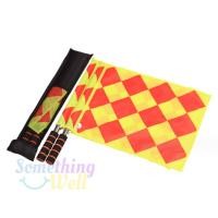 ราคา ธงไลน์แมน (1คู่/2ด้าม) พร้อมซองเก็บธง ธงผู้ตัดสินฟุตบอล สําหรับเล่นกีฬา ธงกรรมการ (23253139832)