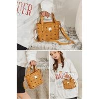 ราคา กระเป๋าสะพายข้าง น่ารัก ใบเล็กพร้อมส่ง มี3สี แดง/ดำ/น้ำตาล (28254113319)