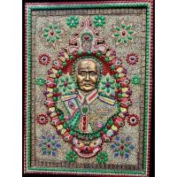 ราคา ภาพสมเด็จรัชกาลที่ 5 ประดับหยกและพลอย ภาพติดผนัง ขนาด 80x110 ซม. (21080746151)