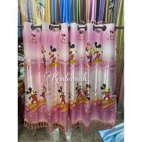 ราคา ม่านมิกกี้เมาส์ ผ้าหนา พิมพ์ลาย 2 หน้า (5032612555)