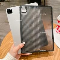 ราคา เคสคาร์บอนบางเฉียบสําหรับipad 10th Gen 2022 M2 Pro 11 นิ้ว 2021 9.7 2017 2018 10.2 Gen9 mini 6 แท็บเล็ตไฟเบอร์สําหรับiPad Air 4 /5 10.9"Back Shell CASE Cover (27608143272)