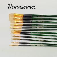 ราคา พู่กันสีน้ำมันชนิดแบน Renaissance (20257707153)