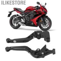ราคา Ilikestore ILIKESTORE-TH MOTORCYCLE CLUTCH คันโยกที่มีน้ำหนักเบาปรับน้ำหนักได้อย่างหนักสำหรับ CBR650F CB650F R (สีดำ) (42719340630)