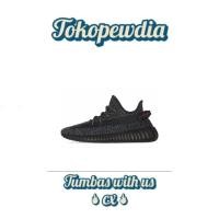 ราคา Adidas Originals Yeezy Boost350V2 Black Low Top Sports Casual shoes unisex black FU9007 (23760110101)