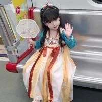 ราคา ชุดฮันฟูสำหรับเด็กหญิง สไตล์เจ้าหญิงจีน กระโปรงโบราณ (26139445673)