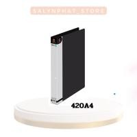 ราคา แฟ้ม 2 ห่วง ตราช้าง 420 A4 สีดำ สัน 3.5 ซม. (23563763580)