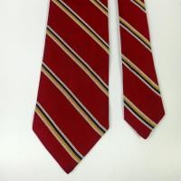 ราคา เนคไทมือสอง Vintage POLO By Ralph Lauren Men's Repp Tie Striped Hand Made (43114872699)