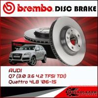 ราคา จานเบรก Audi Q7 (3.0 3.6 4.2 TFSI TDI) Quattro 4LB (HC) ปี 06-15 (09 C882 11)(09 C884 11) (22841882693)