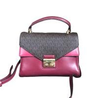 ราคา Michael Kors❤️กระเป๋าสะพายสีแดง กระเป๋ามือสอง (18264786507)