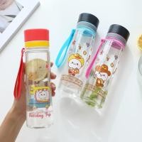 ราคา กระติกน้ำพลาสติก กระบอกน้ำ 500ml ขวดน้ำ กระบอกน้ำ ฝากลม ขวดน้ำพลาสติก กระบอกใส (7576560345)