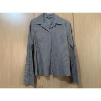 ราคา เสื้อเชิ้ตทำงานผู้หญิงลายทางสีเทาเข้มแบรนด์Pena House( Pena Woman ) มือสอง (18957196825)