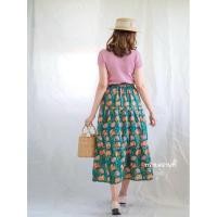 ราคา กระโปรงระบาย 3 ชั้น (ผ้าฝ้ายอินเดีย) (24377445149)