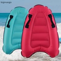 ราคา [bigmango] กระดานโต้คลื่นพองกลางแจ้งกระดานร่างกายแบบพกพาผู้ใหญ่เด็กว่ายน้ําปลอดภัยน้ําหนักเบา Kickboard Sea Surfing Wakeboard สต็อกใหม่ (26064436194)