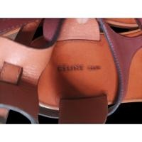 ราคา รองเท้าแตะหนังแท้CELINE (41307398537)