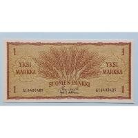 ราคา ธนบัตรฟินแลนด์ 1 Markka ปี 1963 (25513409835)
