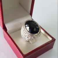 ราคา แหวนนิลผู้ชาย ตัวเรือนเงินแท้ 92.5% (3335231602)