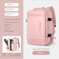 ราคา กระเป๋าเป้สะพายหลังสีชมพู ความจุ 40 ลิตร มือ2 (28510285765)