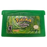 ราคา พร้อมส่ง การ์ดเกม pokemon leaf green โปเกมอน ndsl/gbc/gbm/gba/sp สำหรับเกมบอย Game Boy Advance gba pokemon emerald (11372914598)