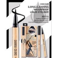 ราคา อายไลน์เนอร์สีดำ กันน้ำ ติดทนนนาน หัวแปรงฟองน้ำ SIVANNA COLORS LONG LASTING WATERPROOF LIQUID EYELINER HF775 (24281262584)