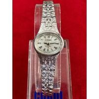 ราคา SEIKO 21 JEWELS ระบบไขลาน ตัวเรือนสแตนเลส นาฬิกาผู้หญิง มือสองของแท้ (20572035839)