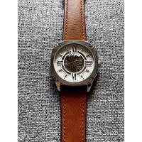 ราคา นาฬิกาออโต้ ไขลาน สี่เหลี่ยม โชว์กลไก สายหนัง (27970506438)