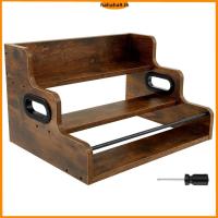 ราคา ขวดเหล้าชั้นวางจอแสดงผล3ชั้นเหล้าชั้นวางไวน์ย้อนยุคชั้นวางน้ําเชื่อมกาแฟออแกไนเซอร์ร้านค้า4606 (43911960669)